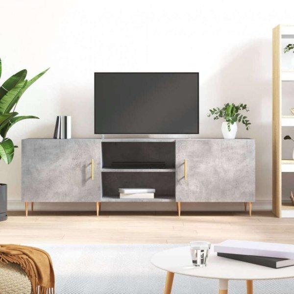 vidaXL betonszürke műfa TV-szekrény 150 x 30 x 50 cm