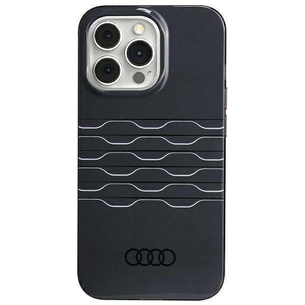Audi IML MagSafe tok iPhone 13 Pro Max - fekete