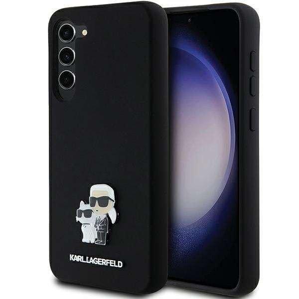 Karl Lagerfeld KLHCS23MSMHKCNPK keménytok Samsung Galaxy S23 Plus - fekete