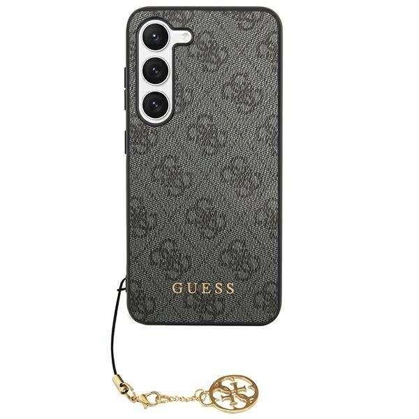 Guess 4G Charms Collection tok Samsung Galaxy S24 Ultra - fekete