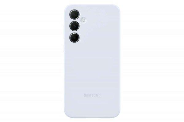 Samsung Galaxy A55 5G szilikon védőtok, Világos kék