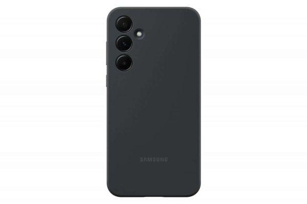 Samsung Galaxy A55 5G szilikon védőtok, Fekete
