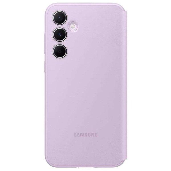 Samsung EF-ZA556CVEGWW Smart View tok kártyatartóval Samsung Galaxy A35 -
levendula
