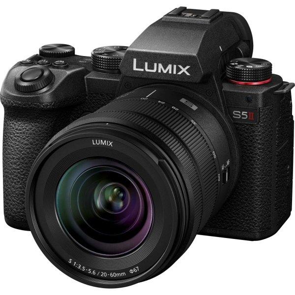 Panasonic Lumix DC-S5 II Digitális fényképezőgép + S 20-60mm f/3.5-5.6 KIT
- Fekete