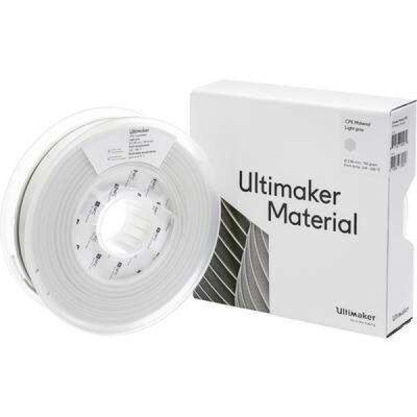 Ultimaker CPE - M0188 Light Gray 750 - 201273 3D nyomtatószál CPE 2.85 mm
Világosszürke 750 g