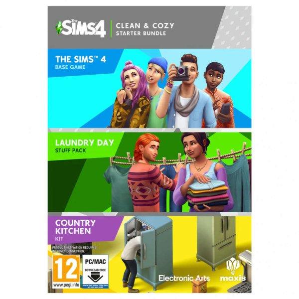 The Sims 4: Clean & Cozy Starter Bundle (Digitális kulcs - PC)