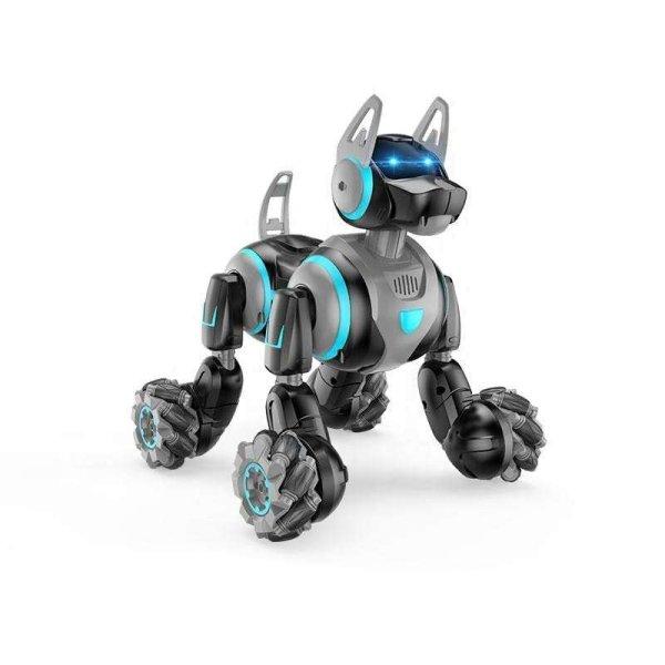 Driftelő távirányítós robot kutya - kerekeken guruló robot házikedvenc
360°-os forgással (BBJ)