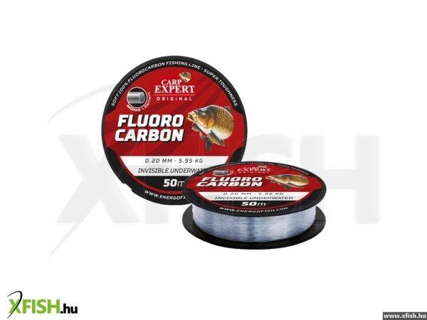 Carp Expert Fluorocarbon Előke Zsinór 0,35 50M 15,53 Transparent