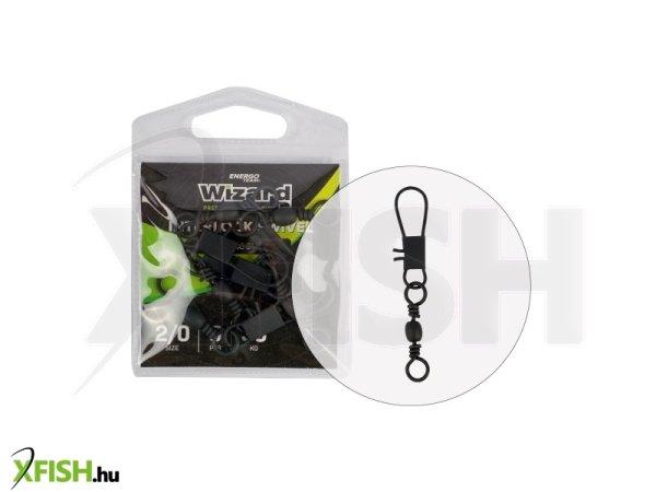 Wizard Catfish Barrel Harcsás Forgókapocs 2/0×6 5Db/Csomag