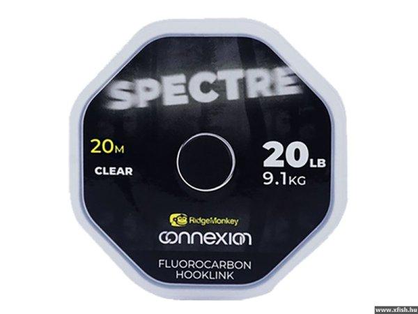 Ridgemonkey Connexion Spectre Fluorocarbon Hooklink Előkezsinór 15Lb 20M