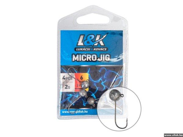 L&K Micro Jig Fej 2412 1 3G 4 db/csomag