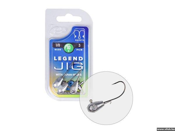 L&K Legend Jig Fej 5/0 18G 3 db/Csomag