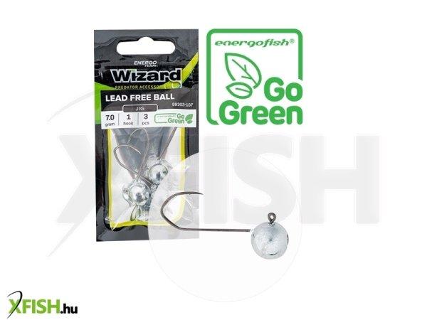 Wizard Twisterfej Go Green 3/0 7g 3 db/csomag