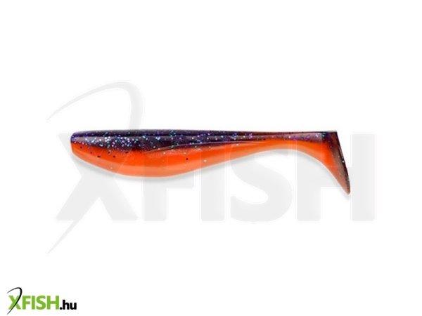 Fishup Wizzle Shad Gumihal 7,6 cm #207 Dark Violet/Orange 8 db/csomag