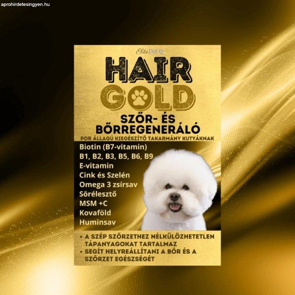 HAIR GOLD táplálék-kiegészítő kutyáknak 100 g