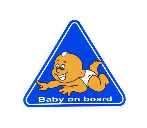 Baby on board" matrica."