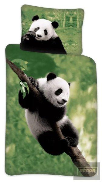 Panda gyerek ágyneműhuzat 100×140 cm, 40×45 cm