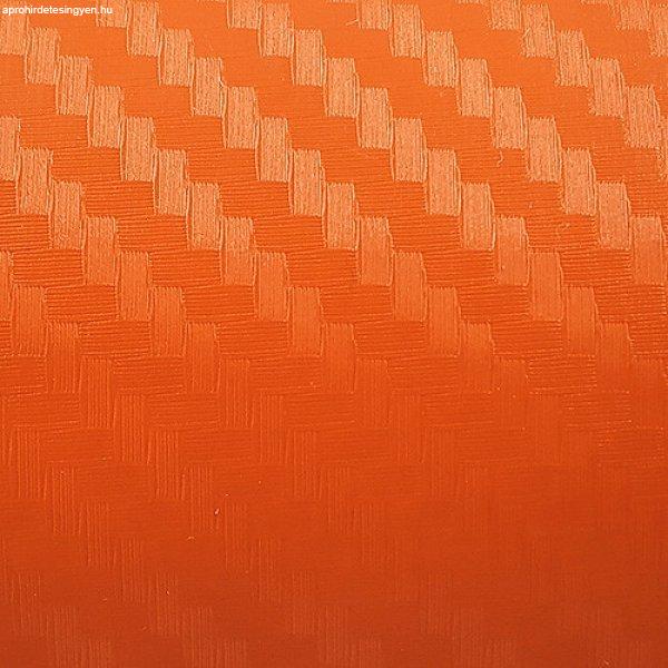 Dekor Fólia Karbon 3D, Narancs, Kicsi, 50x152cm