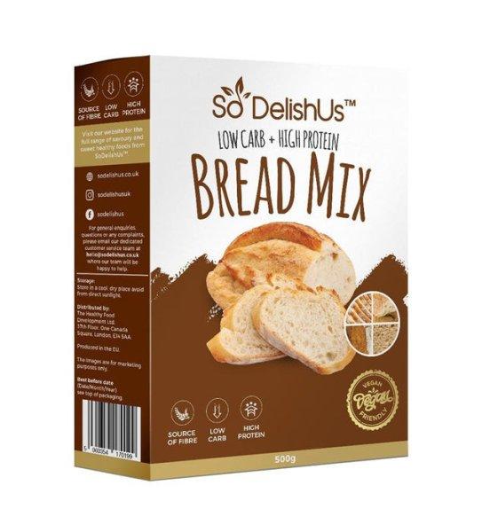 SoDelishUs szénhidrátcsökkentett kenyér lisztkeverék 500 g