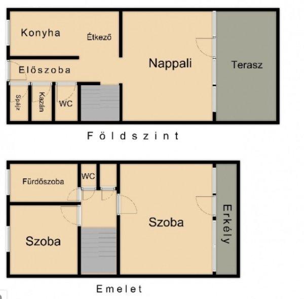 Eladó belvárosi ház - Szeged