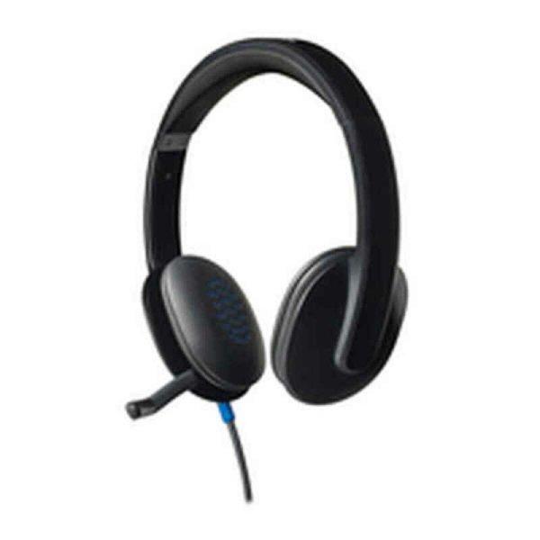 Gamer Headset Mikrofonnal Logitech H540 Fekete