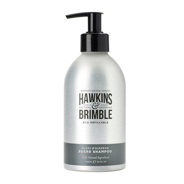 Hawkins & Brimble Szakállsampon Elemi & ginzeng (Beard Shampoo) 300 ml