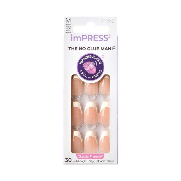 KISS Öntapadó körmök ImPRESS Nails - Ideal 30 db