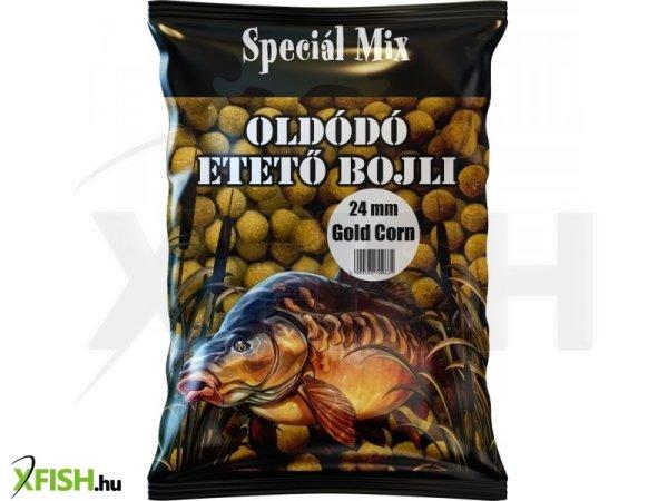 Speciál Mix Oldódó Etető Bojli 24 mm Gold Corn Csemegekukorica 1000 g