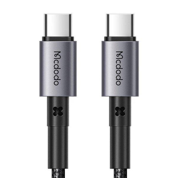 Mcdodo USB-C – USB-C kábel CA-3130, 65 W, 1 m (fekete).