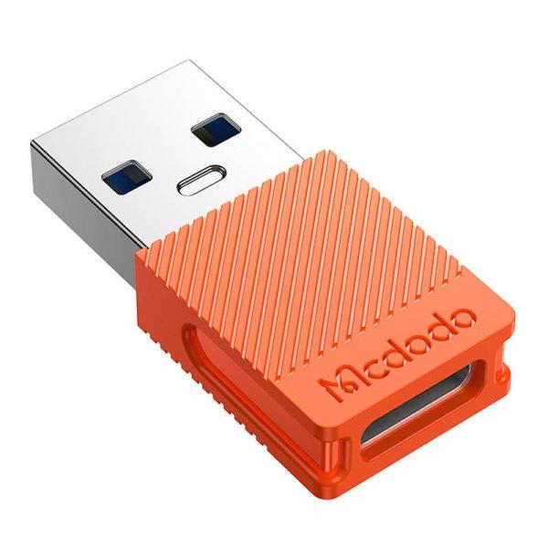 USB-C-USB 3.0 adapter, Mcdodo OT-6550 (narancssárga)