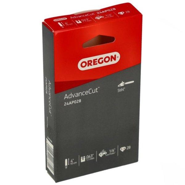 Oregon® AdvanceCut™ láncfűrész lánc - 1/4" - 1.1 mm - 28 szem -
Stihl® - 24AP028E - eredeti minőségi alkatrész* 
