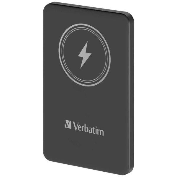 Verbatim Charge 'n' Go Magnetic Wireless 5000mAh PowerBank Black
