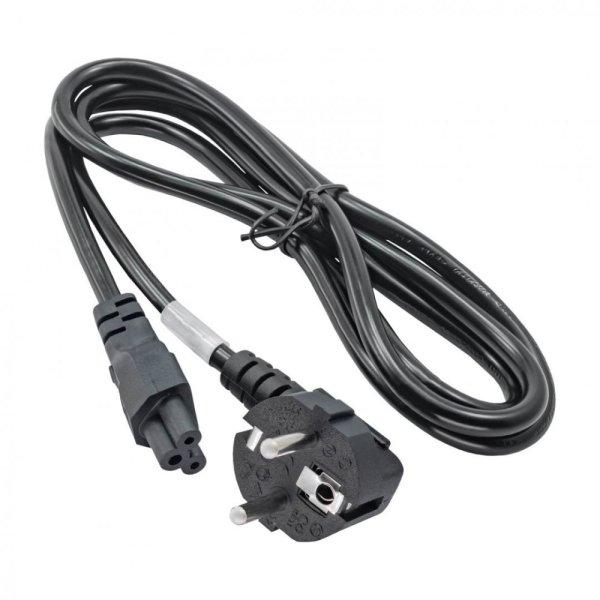 Akyga AK-NB-01A Cloverleaf Power Cable 1,5m Black