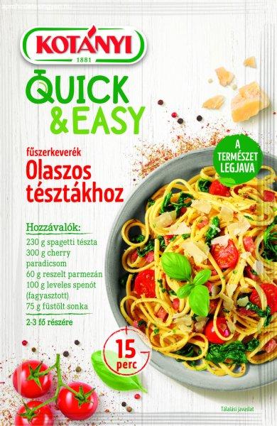 Kotányi quick&easy fűszerkeverék olaszos tésztákhoz 20 g