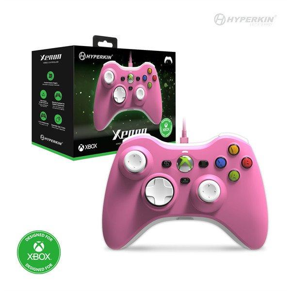 HYPERKIN Xenon Xbox Series|One/Windows 11|10 Xbox liszenszelt Vezetékes
kontroller, Pink