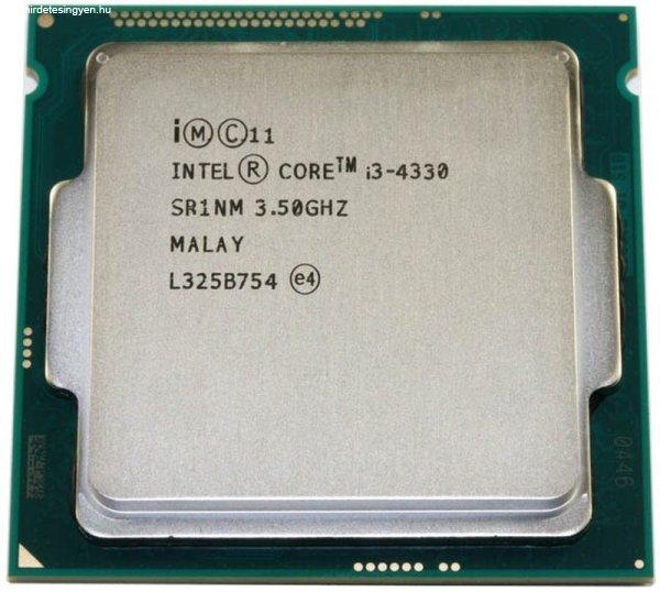 Intel Core i3-4330 használt számítógép processzor