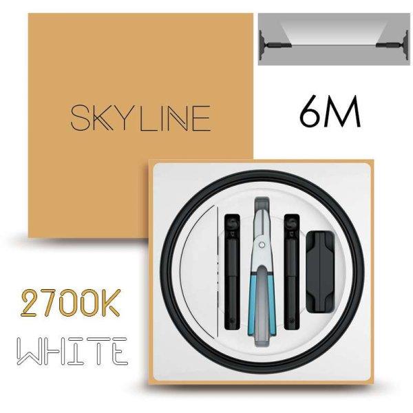 SKYLINE AURORA EXKLUZÍV Indirekt világítás 24V 13,5W/m 2700K 6m hosszú
Fehér