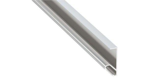 LED Alumínium Profil Polcél világításhoz [Q20] Ezüst 3 méter