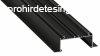 LED Alumnium Profil SORGA Fekete 3 mter