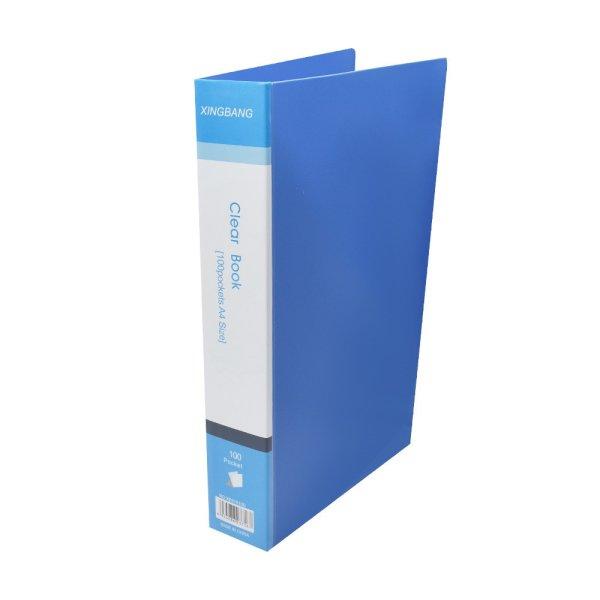 Iratvédő mappa A4, 100 tasakos Bluering®, kék