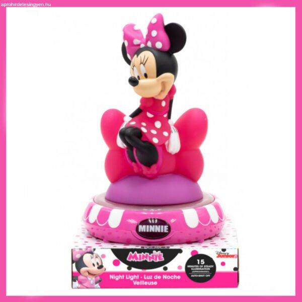 Minnie Mouse 3D Éjjeli LED Lámpa WD21657