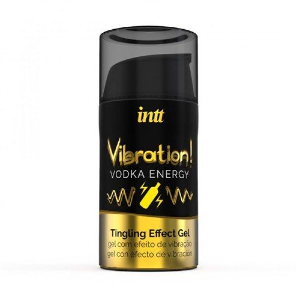 INTT Vibration Vodka Energy - vibrátor gél (15ml)