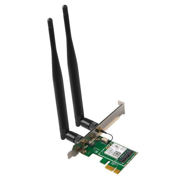 Tenda Hálózati adapter WiFi AX3000 - E30 (PCI-E; 574Mpbs 2.4GHz + 2402Mbps
5GHz; 2x5dBi Antenna)