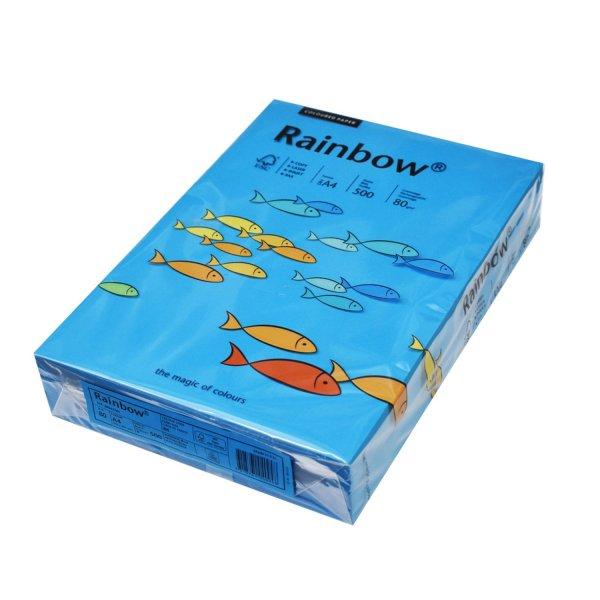 Másolópapír, színes, A4, 80g. Rainbow® 500ív/csomag, 88 intenzív kék