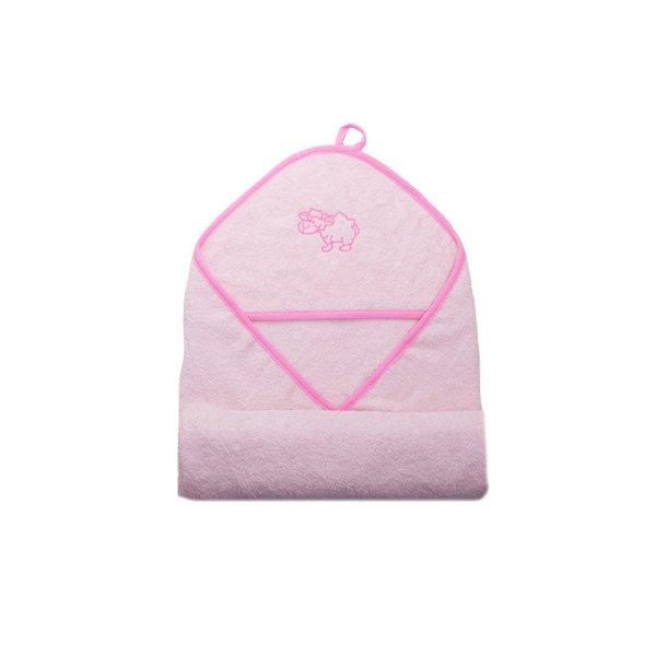 Vaganza Fürdőlepedő hímzett 110×110 - Rózsaszín/Pink/Bari