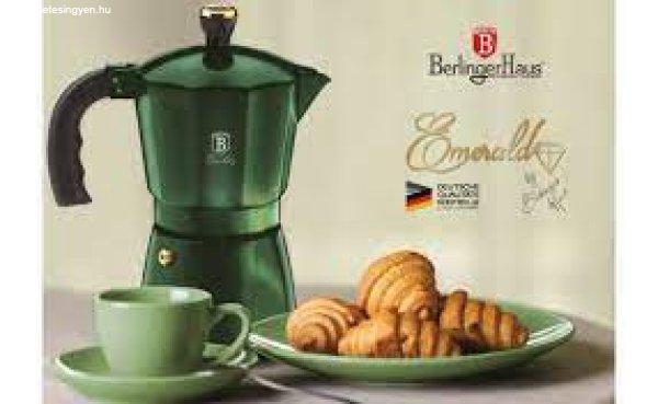 Berlinger Haus Emerald, 3 személyes kotyogós kávéfőző - Ingyenes
szállítással