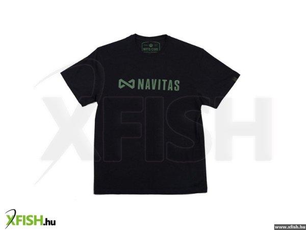 Navitas Core Tee Black fekete póló 3Xl