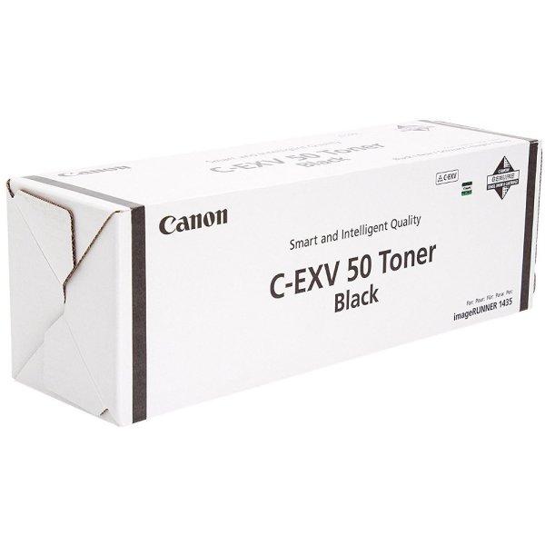 Canon C-EXV50 EREDETI TONER FEKETE 17.600 oldal kapacitás