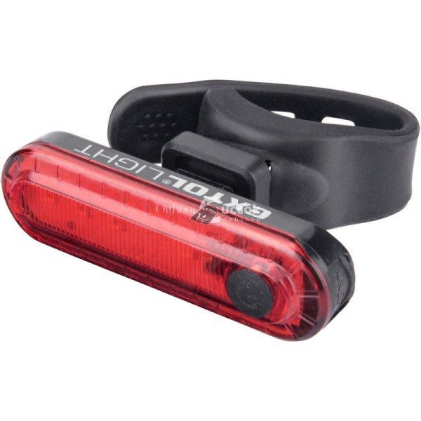 EXTOL LIGHT LED lámpa, biciklis, hátsó piros LED; 30 Lm, ABS ház, USB
újratölthető beépített Li-polimer akku, 220 mAh