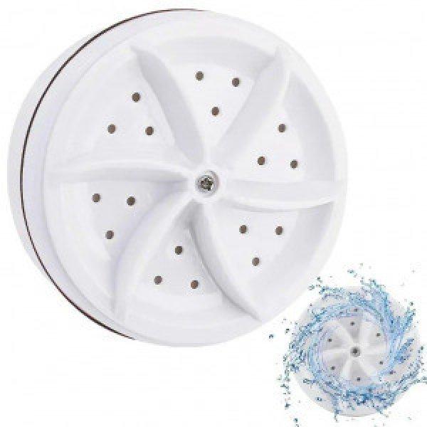 Hordozható fehér mini utazó rotoros mosógép